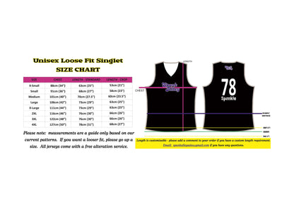 Reversible Scrimmage Singlet by Spank Alley